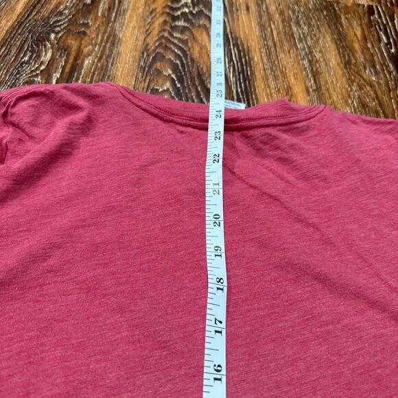 PINK Brand Razorback Size M 5th & Ocean Arkansas Shirt Red - Picture 4 of 5